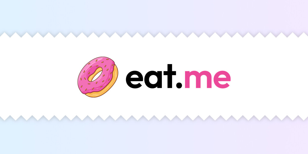 The eat.me app branding