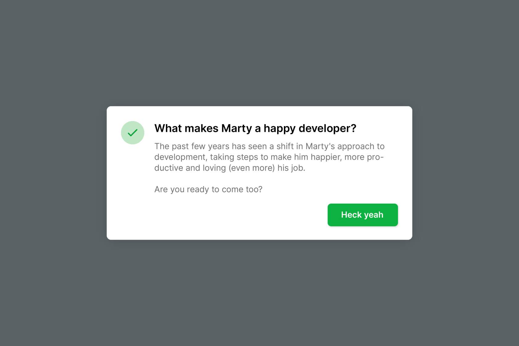 Developer Marty 2.0