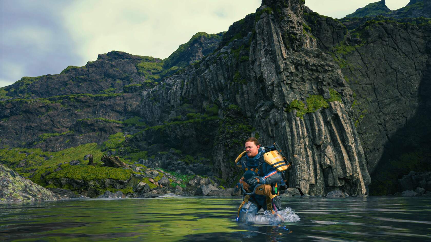 Stunning landscapes in "Death Stranding"