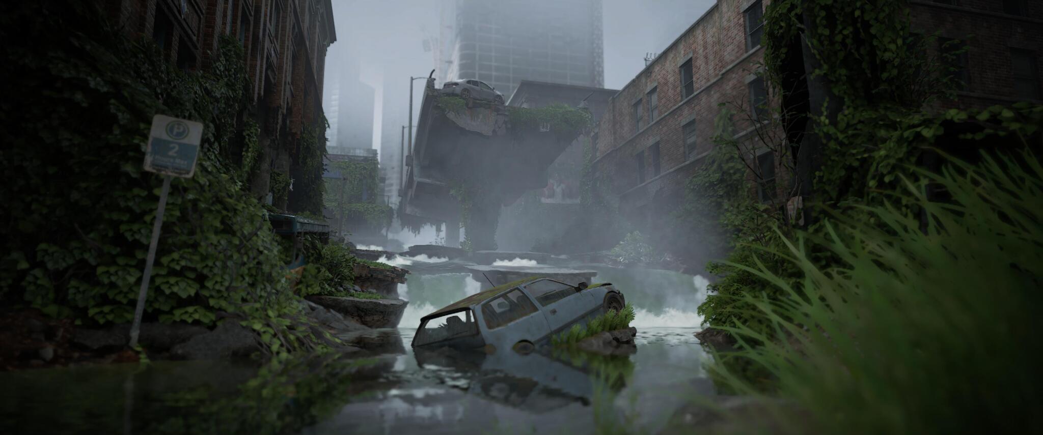 The Flooded City, in "The Last of Us: Part II", captured by Marty Friedel