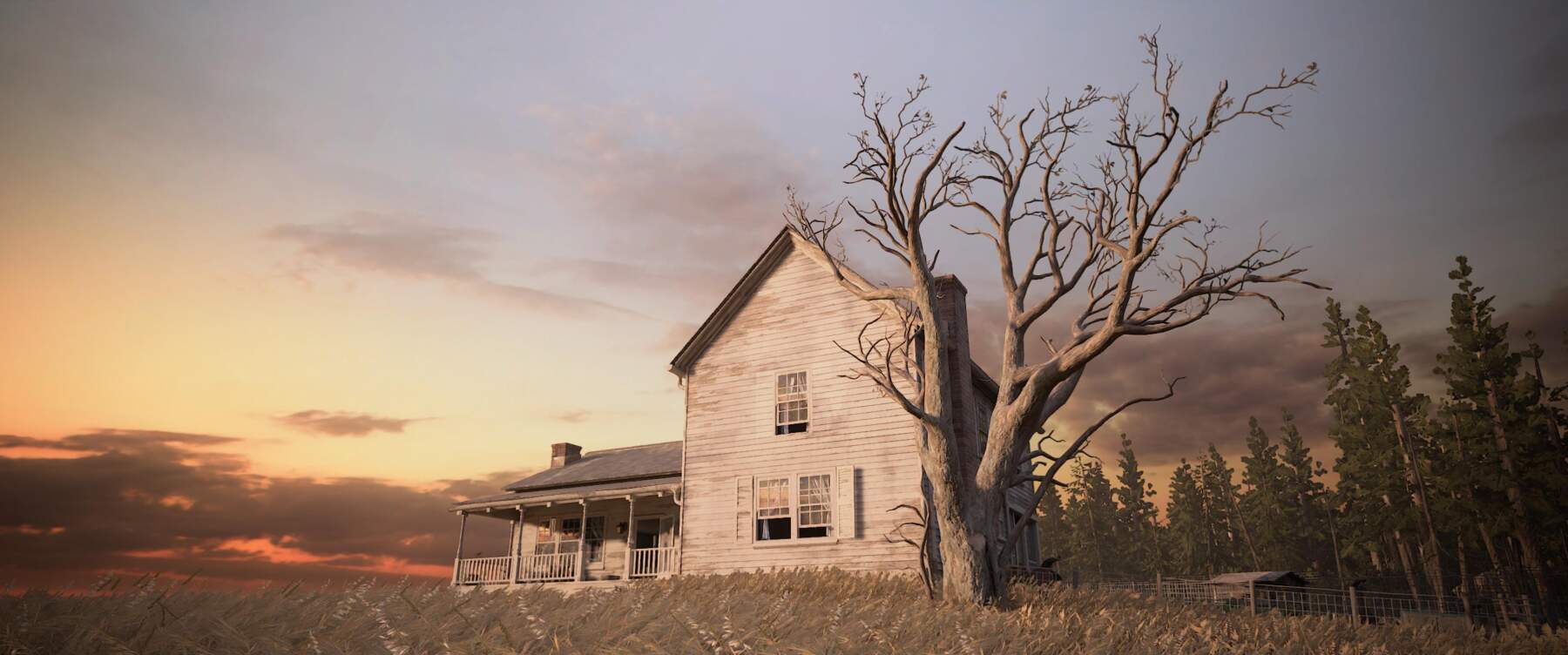 The Farmhouse, in "The Last of Us: Part II", captured by Marty Friedel